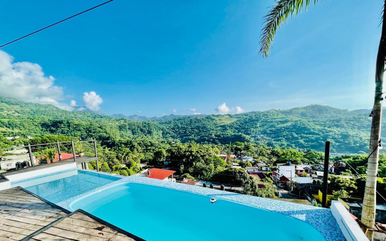Roof Top Hotel Xilitla 希利特拉 外观 照片