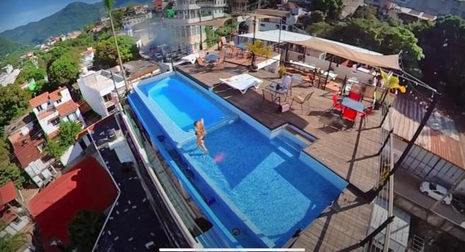 Roof Top Hotel Xilitla 希利特拉 外观 照片