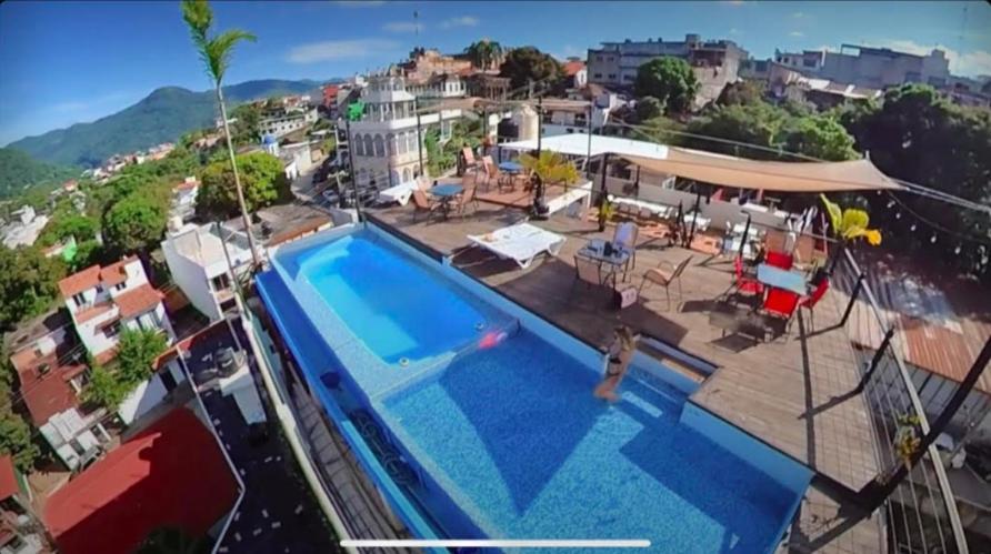 Roof Top Hotel Xilitla 希利特拉 外观 照片