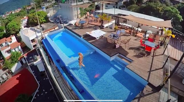 Roof Top Hotel Xilitla 希利特拉 外观 照片
