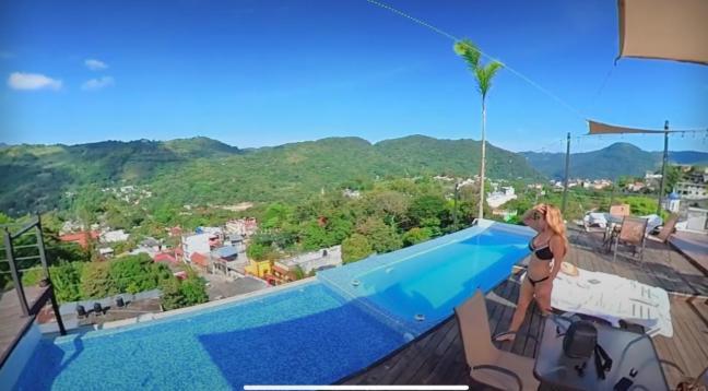 Roof Top Hotel Xilitla 希利特拉 外观 照片