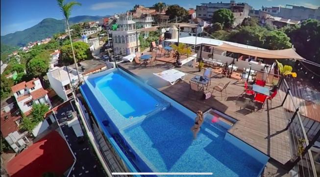 Roof Top Hotel Xilitla 希利特拉 外观 照片