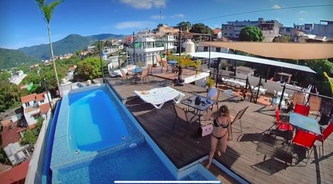 Roof Top Hotel Xilitla 希利特拉 外观 照片