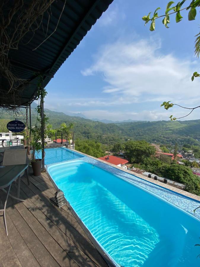 Roof Top Hotel Xilitla 希利特拉 外观 照片