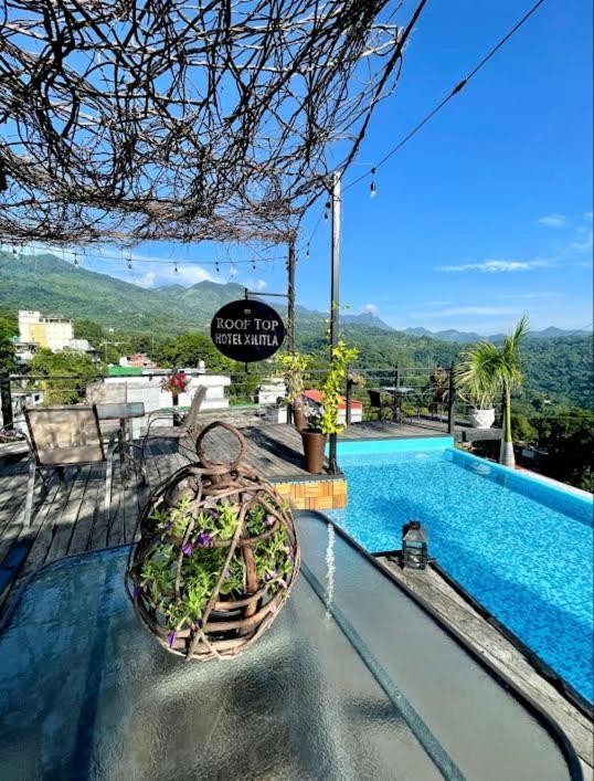 Roof Top Hotel Xilitla 希利特拉 外观 照片
