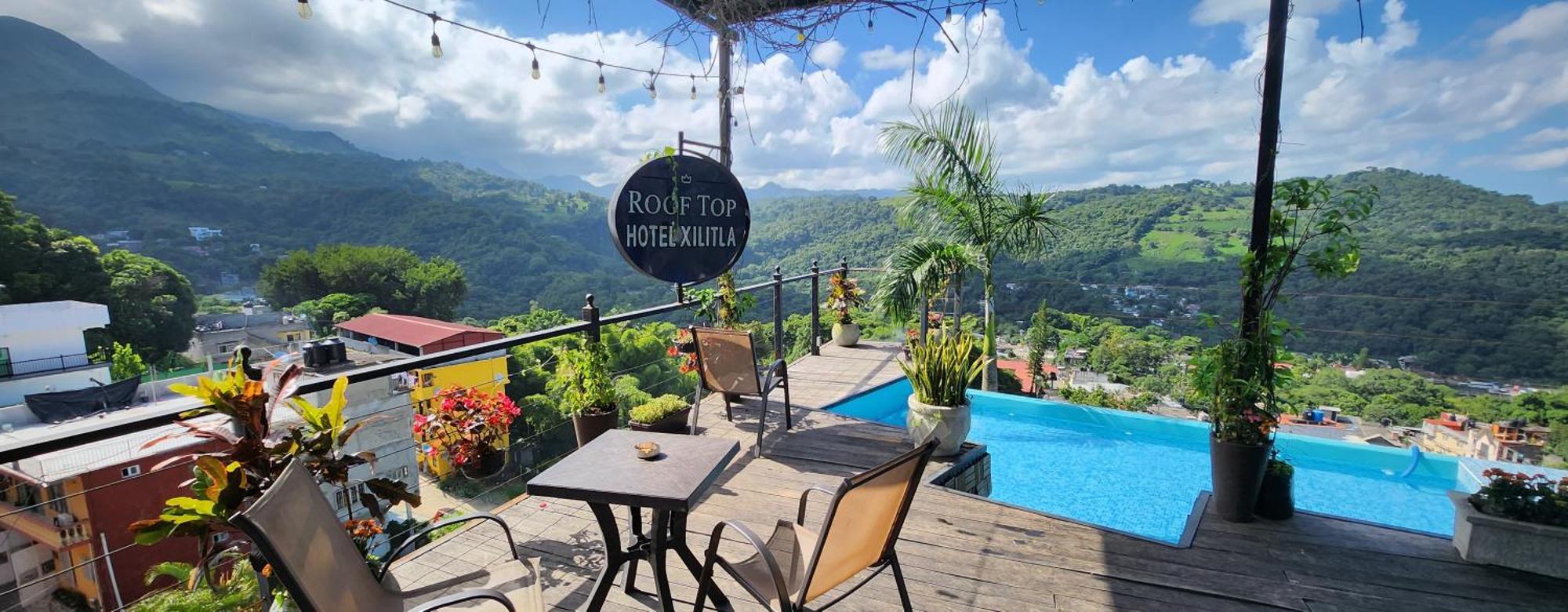 Roof Top Hotel Xilitla 希利特拉 外观 照片