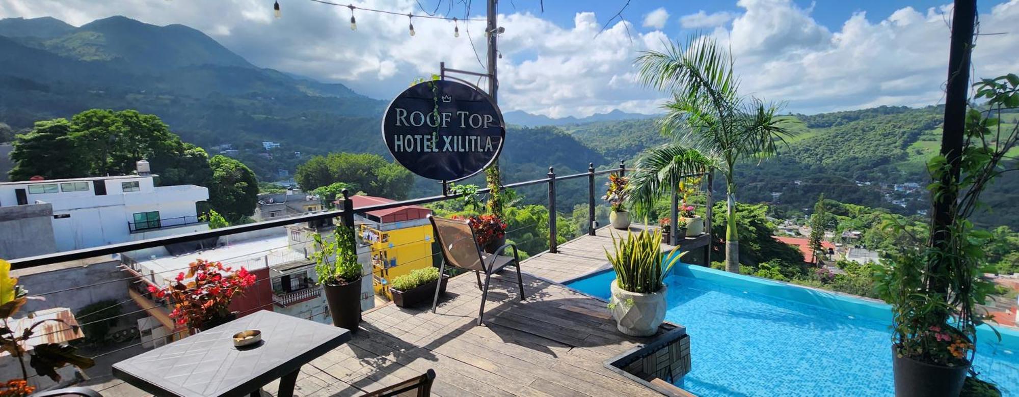 Roof Top Hotel Xilitla 希利特拉 外观 照片